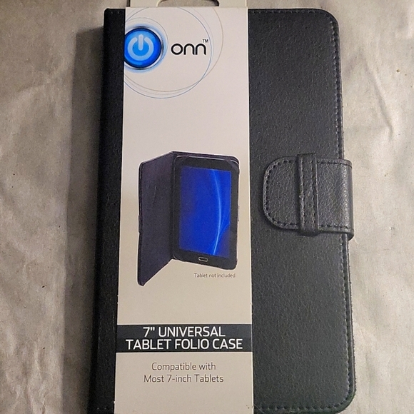 Onn 7" Universal Tablet Folio Case - Picture 1 of 2